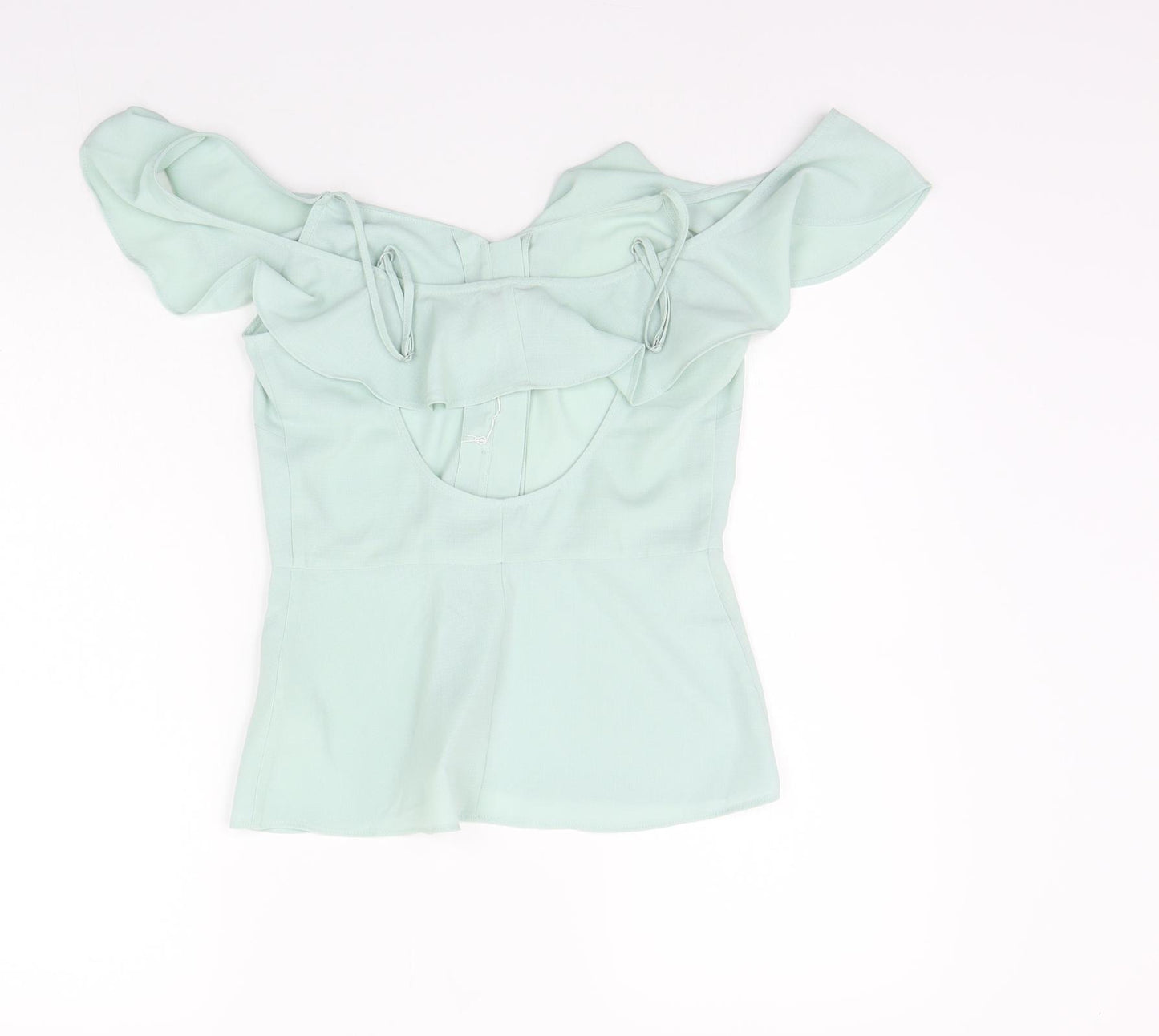 Warehouse Womens Green   Basic T-Shirt Size 8