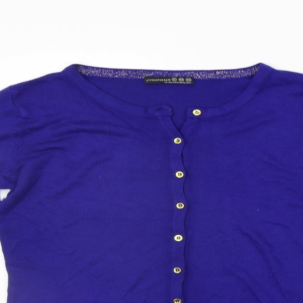 Atmosphere Womens Blue   Cardigan Jumper Size 12