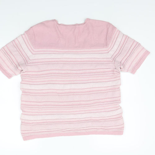 Cotsworld Womens Pink   Pullover Jumper Size 2XL