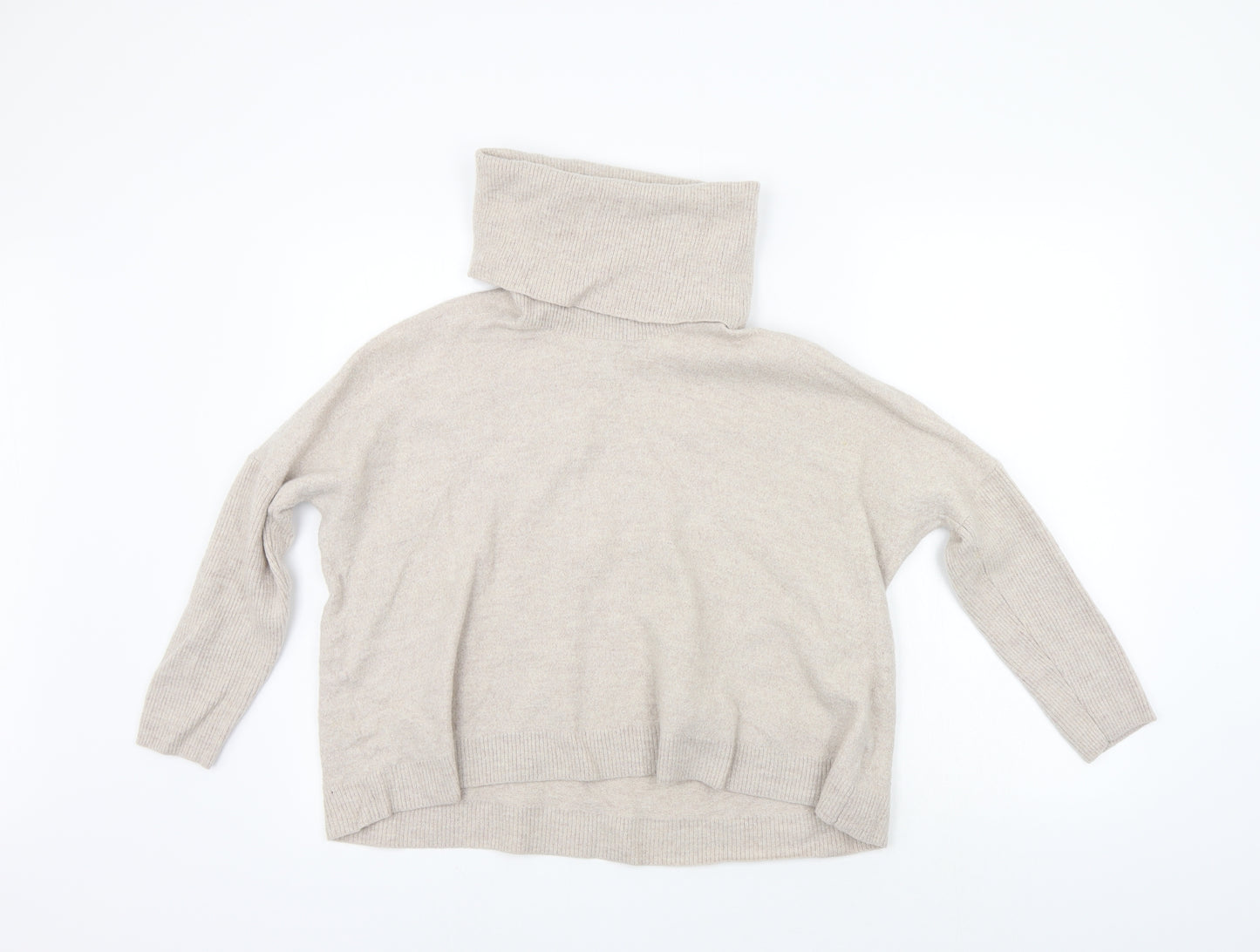 Cynthia Rowley Womens Beige   Pullover Jumper Size L