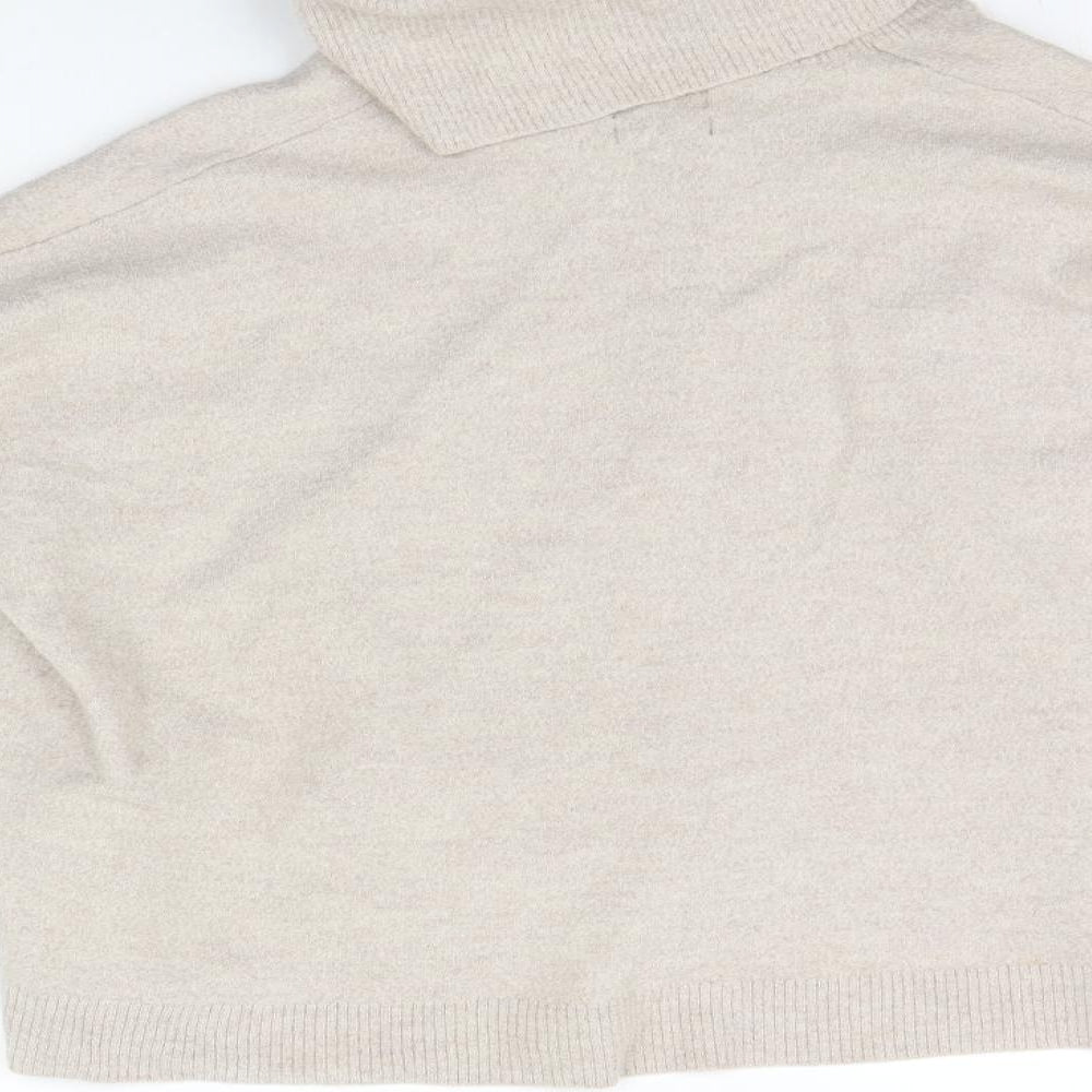 Cynthia Rowley Womens Beige   Pullover Jumper Size L