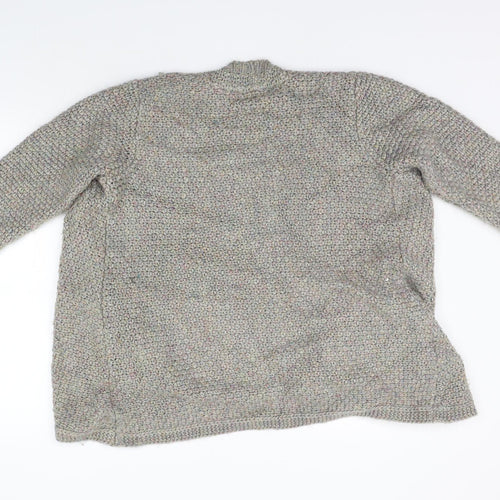 Per Una Womens Grey   Cardigan Jumper Size M