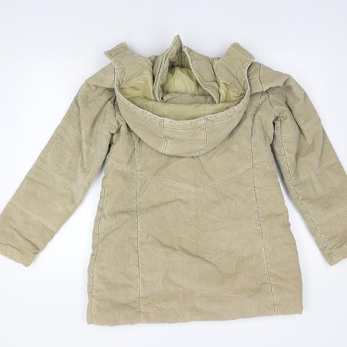 Preworn Womens Beige   Jacket Coat Size M