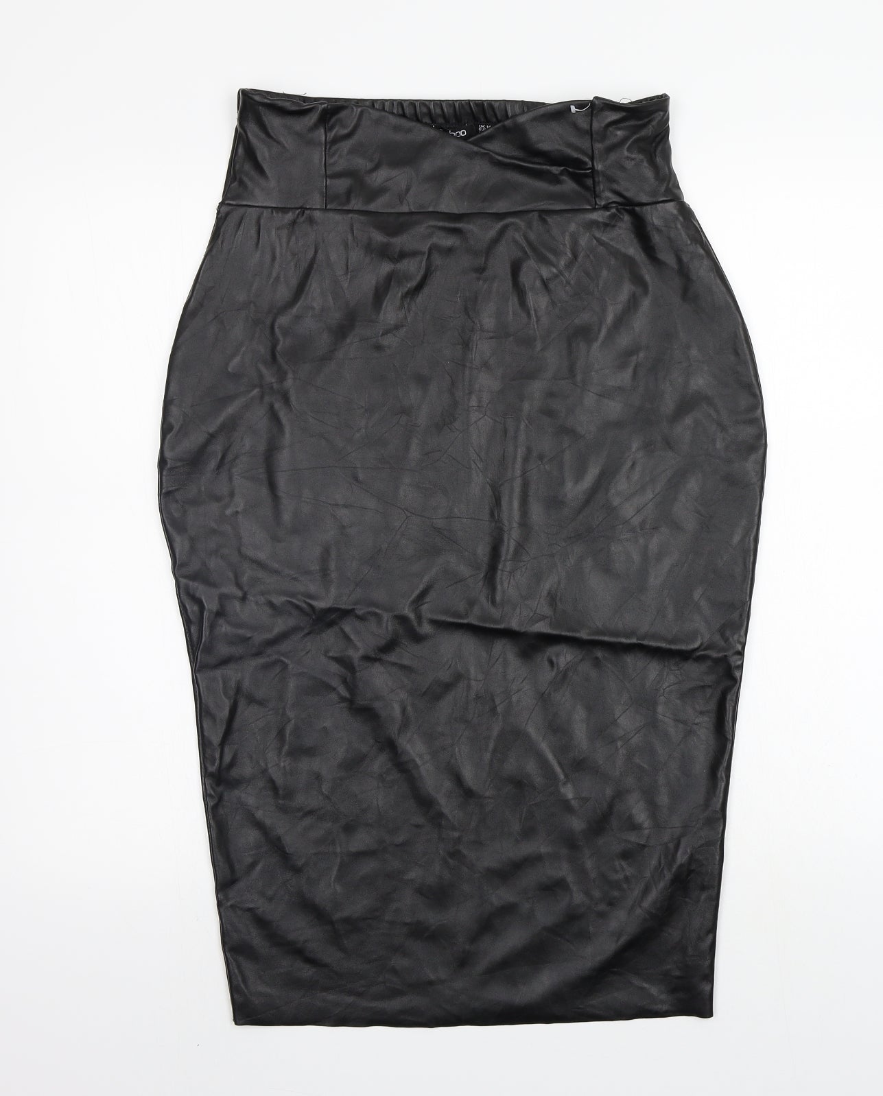 Boohoo Womens Black   A-Line Skirt Size 14