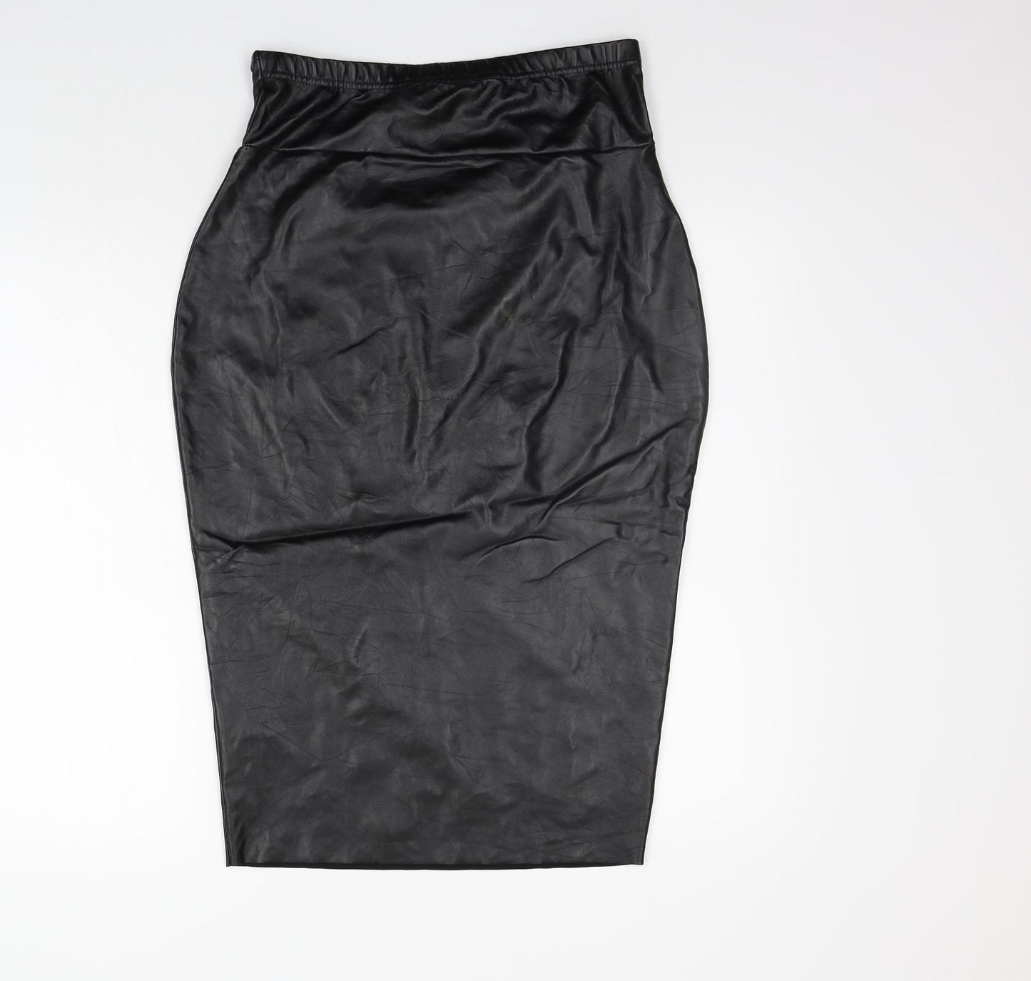 Boohoo Womens Black   A-Line Skirt Size 14