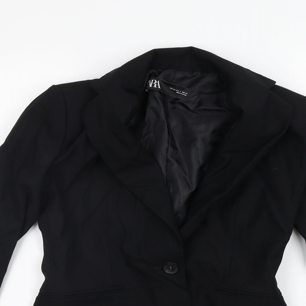 Zara Womens Black   Jacket Suit Jacket Size 6