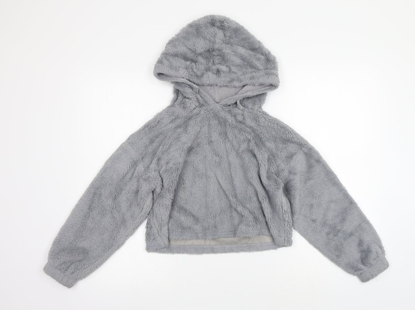 New Look Girls Grey   Pullover Jumper Size 10-11 Years  - washable mark
