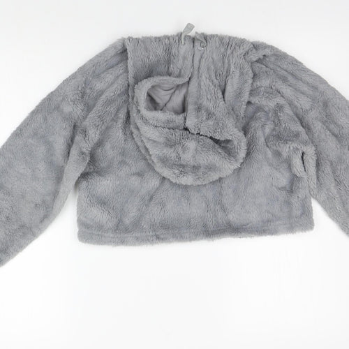 New Look Girls Grey   Pullover Jumper Size 10-11 Years  - washable mark