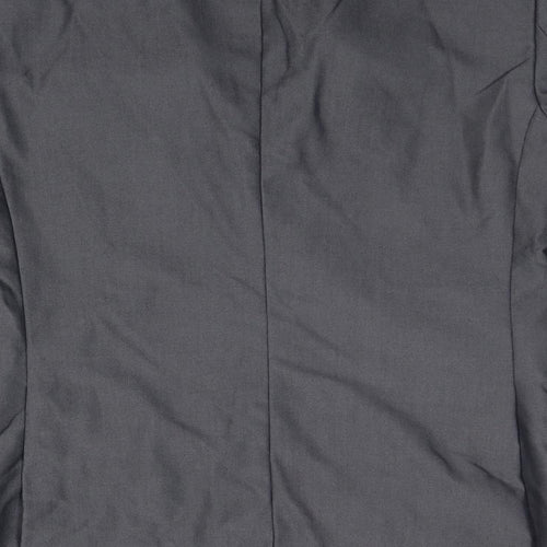 Fellini Womens Grey   Jacket Suit Size 10  - polyester