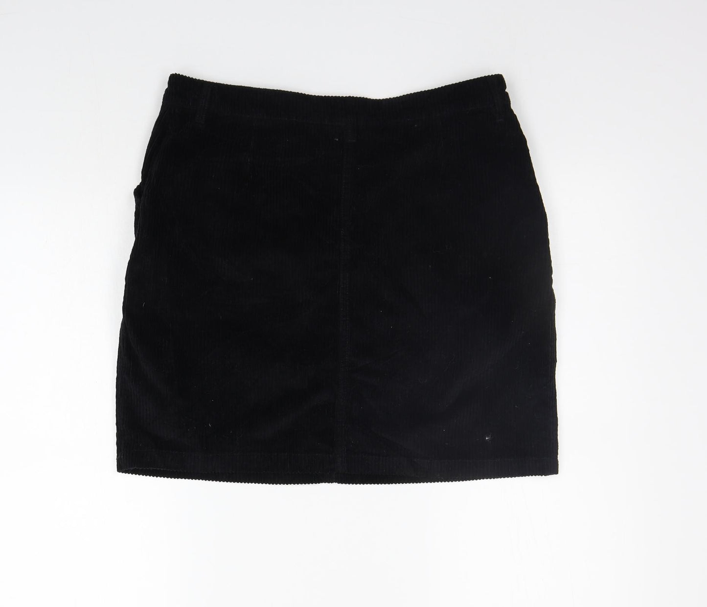 Fat Face Womens Black   A-Line Skirt Size 10