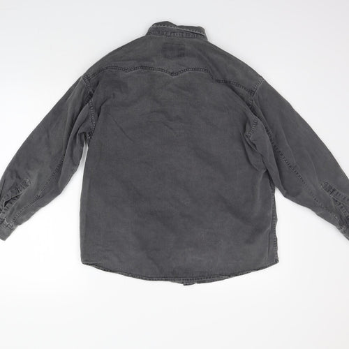 RL sportswear Mens Grey    Button-Up Size M
