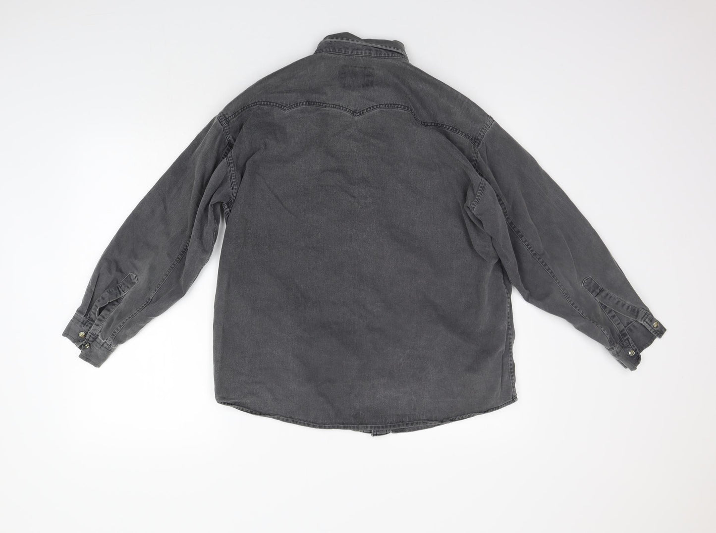 RL sportswear Mens Grey    Button-Up Size M