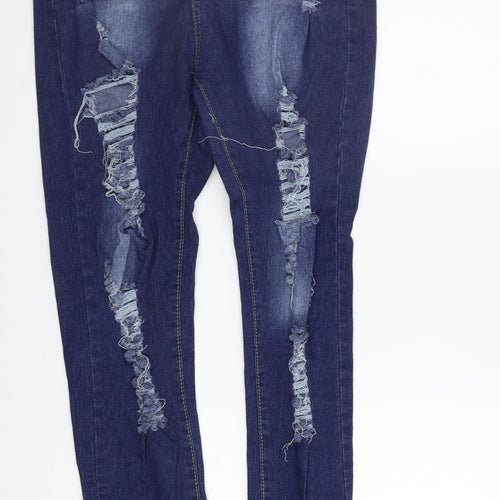 SheIn Womens Blue   Straight Jeans Size 26 in L26 in