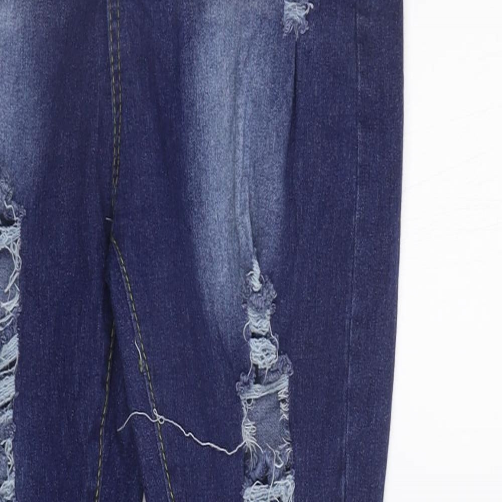 SheIn Womens Blue   Straight Jeans Size 26 in L26 in