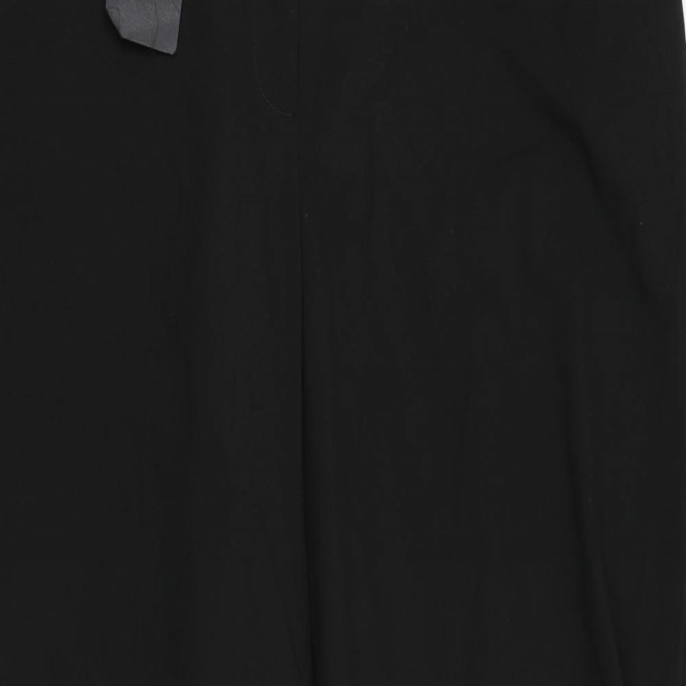 Tailored Womens Black   Dress Pants Trousers Size 18 L28 in