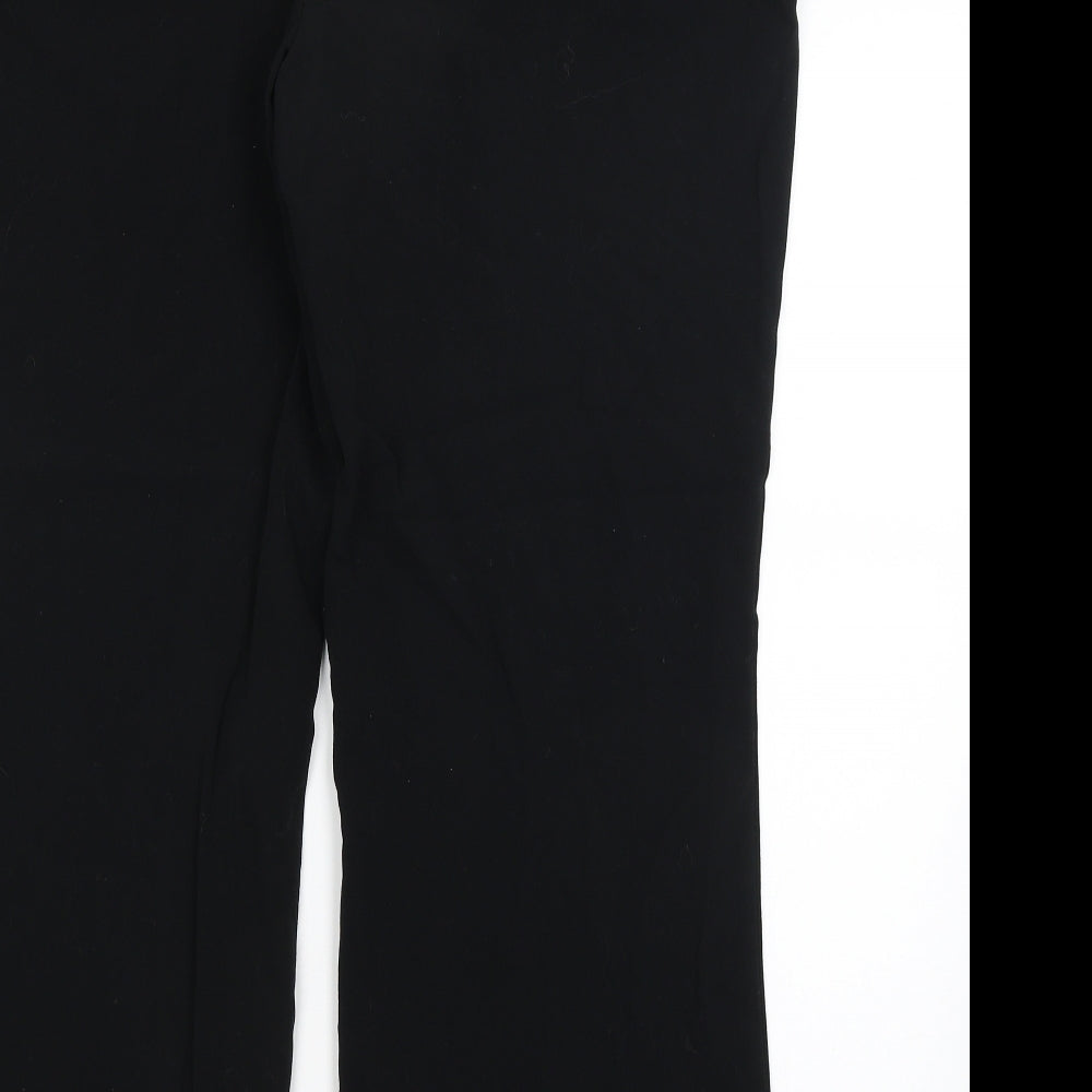 M&S Womens Black   Dress Pants Trousers Size 20 L29 in