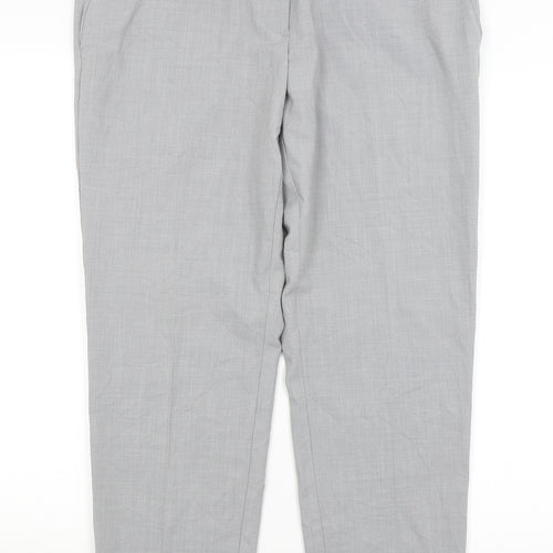 Camaieu Womens Grey   Dress Pants Trousers Size 16 L28 in