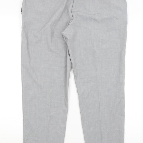 Camaieu Womens Grey   Dress Pants Trousers Size 16 L28 in