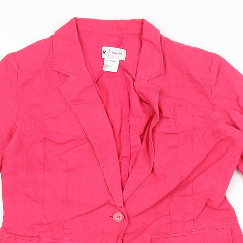 La Redoute Womens Pink   Jacket Blazer Size 8