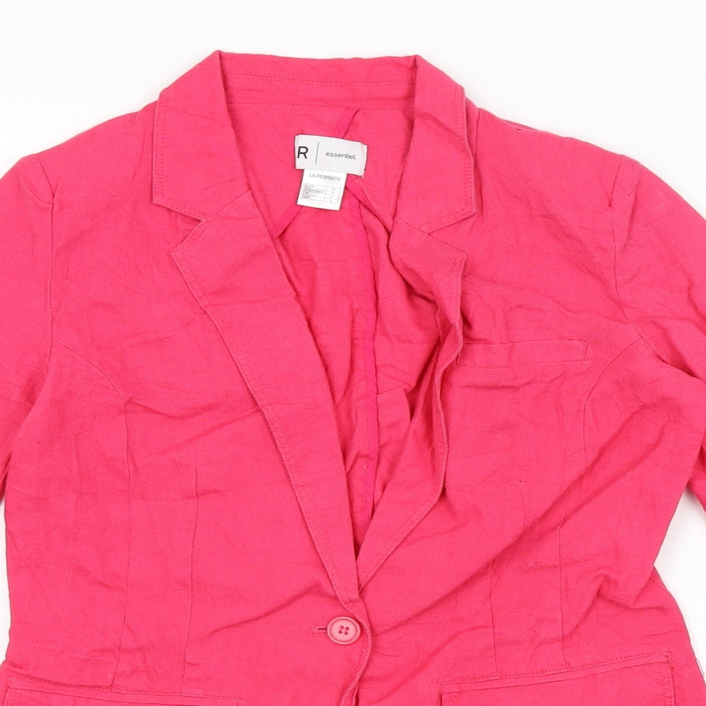 La Redoute Womens Pink   Jacket Blazer Size 8