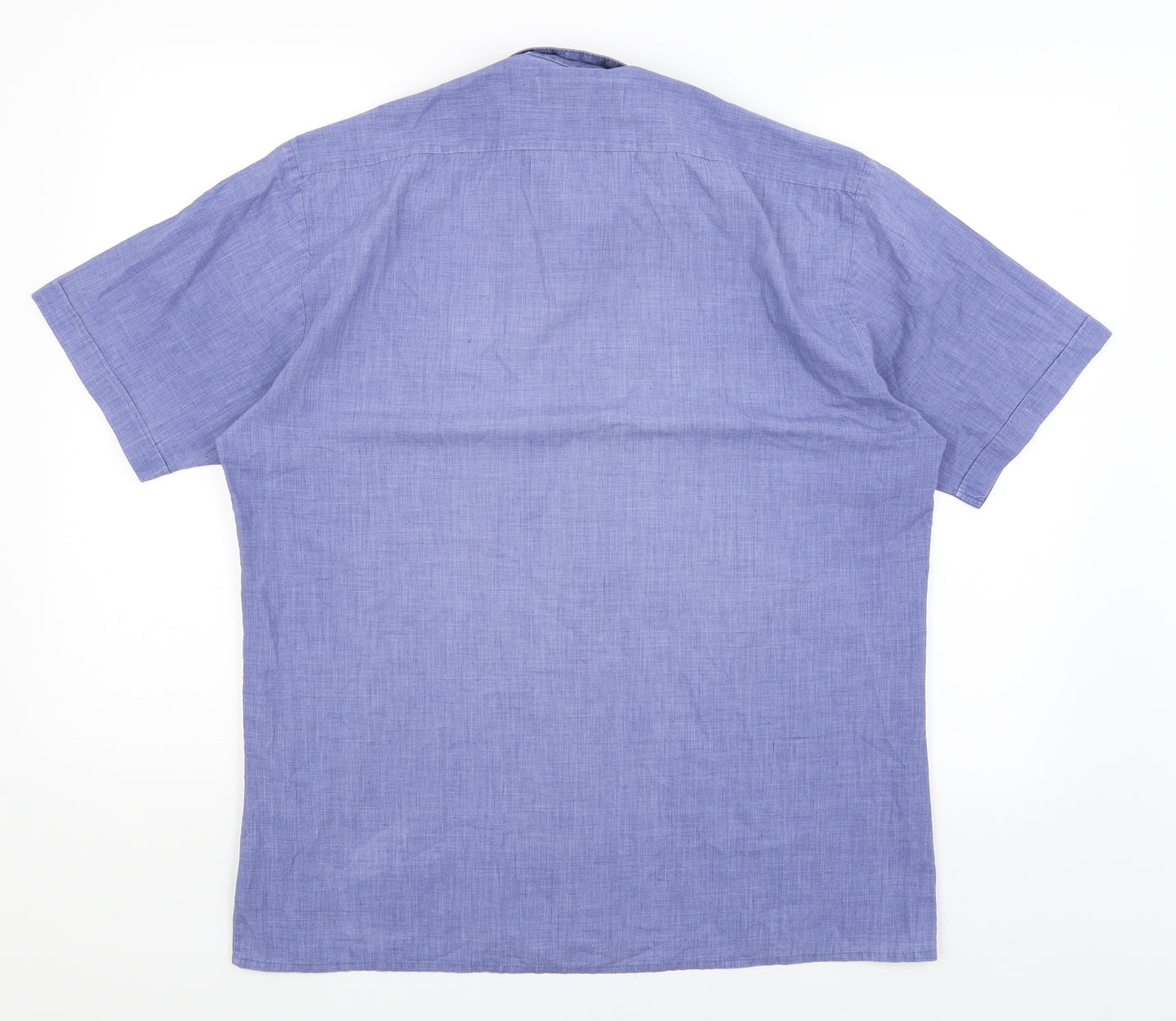 Barney Miller Mens Blue    Button-Up Size M