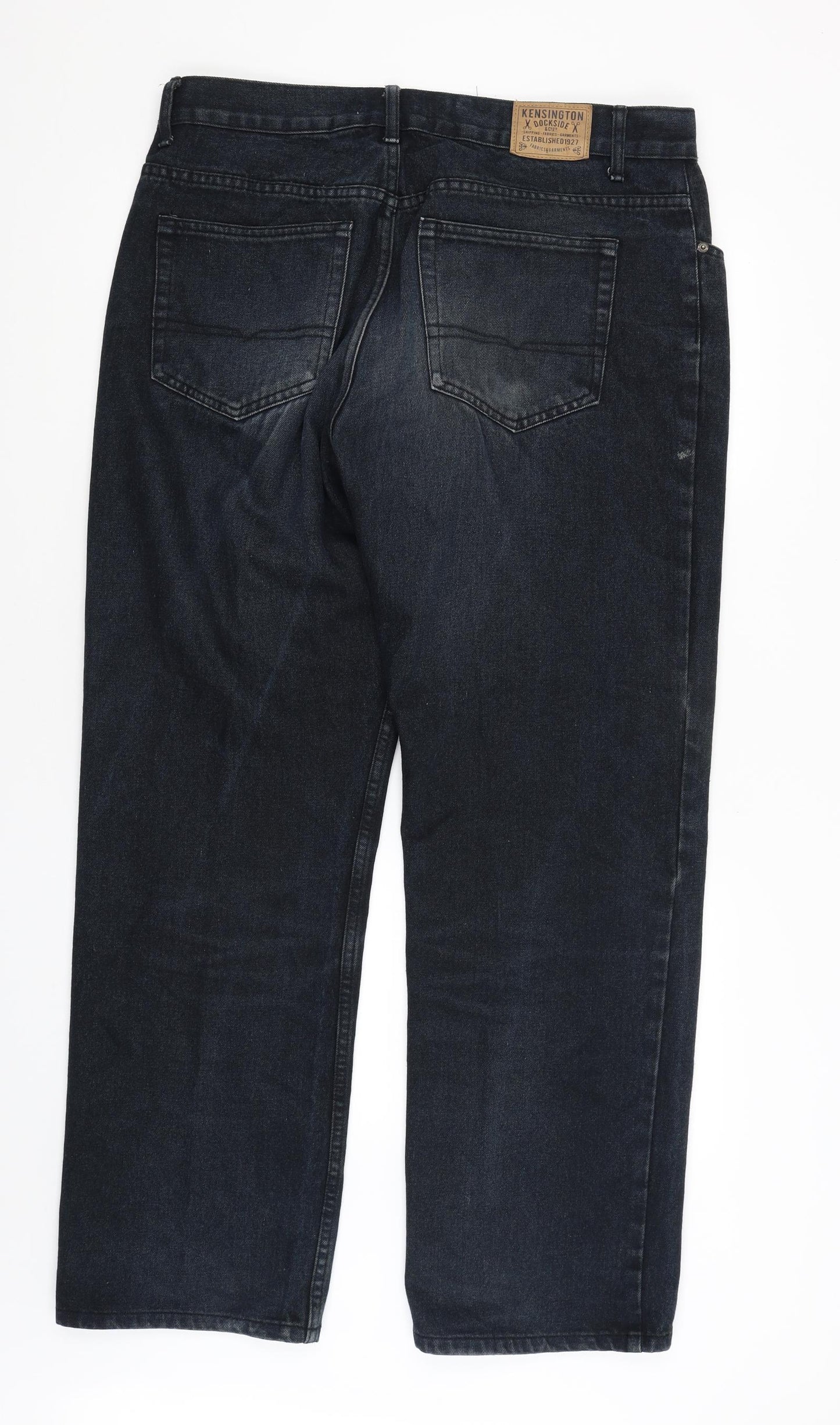 Kensington Dockside Mens Blue   Straight Jeans Size 36 in L31 in