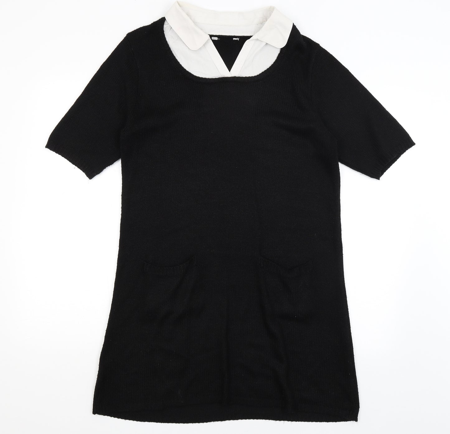 Preworn Womens Black   Pullover Jumper Size 12