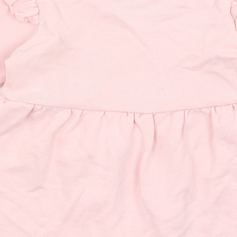 Disney Baby Pink   Fit & Flare  Size 9-12 Months  - Minnie Mouse