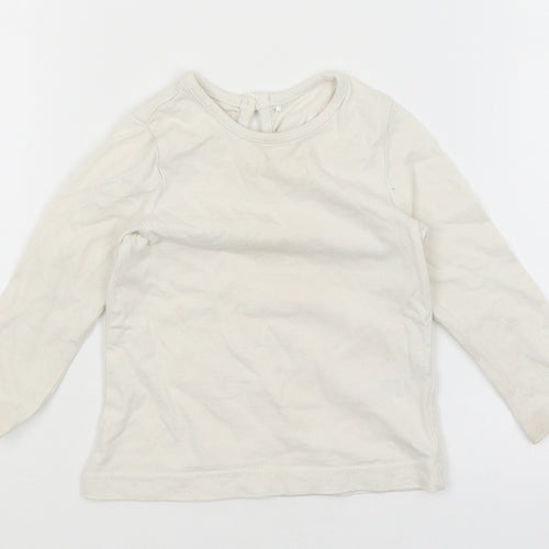 George Baby White   Basic T-Shirt Size 9-12 Months