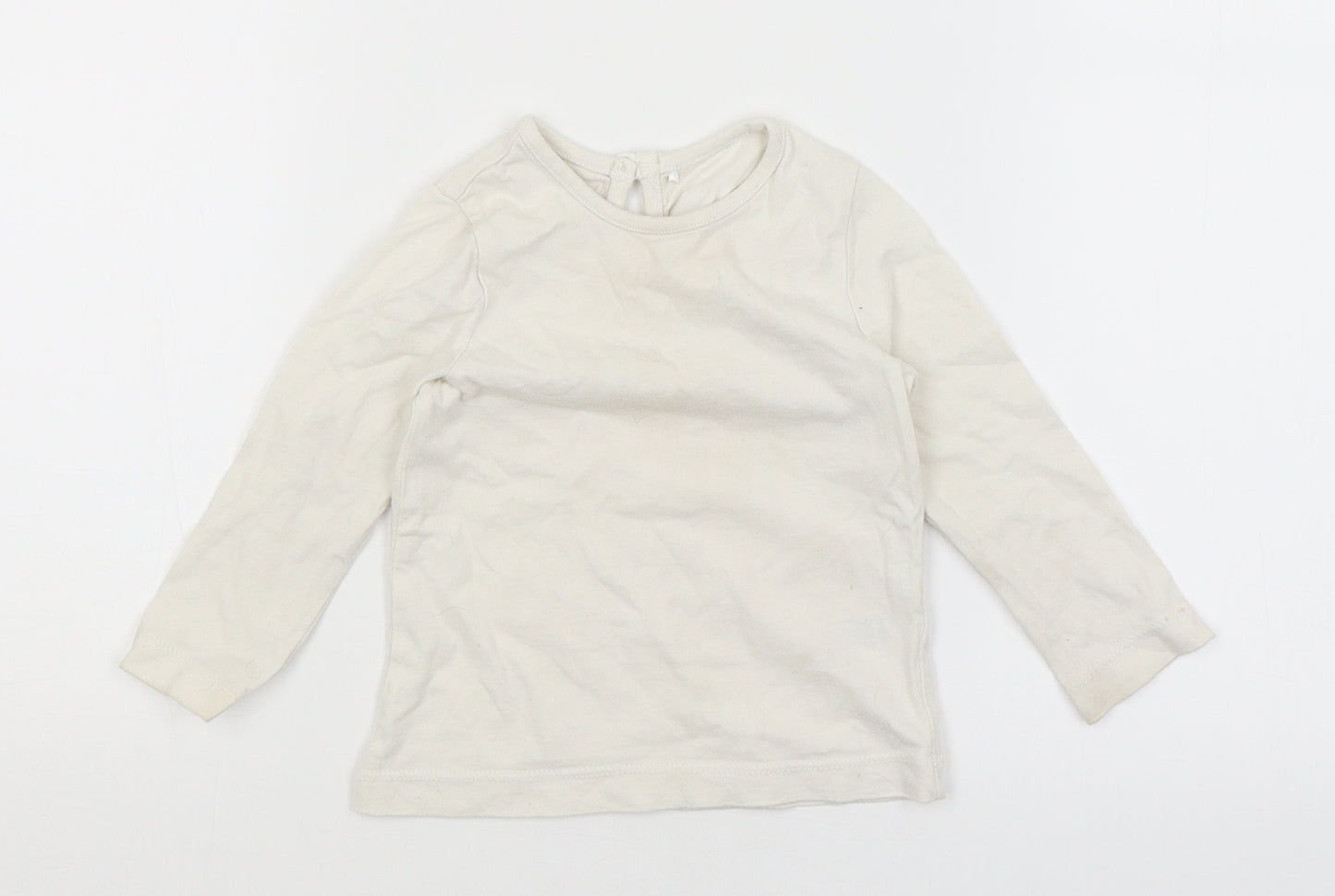 George Baby White   Basic T-Shirt Size 9-12 Months