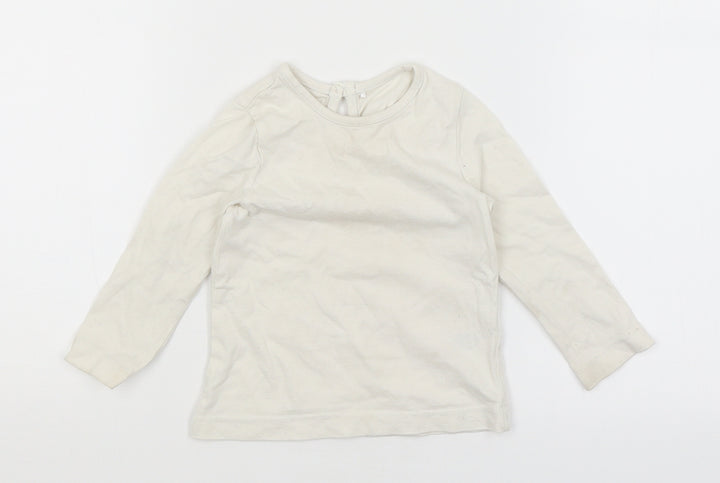 George Baby White   Basic T-Shirt Size 9-12 Months