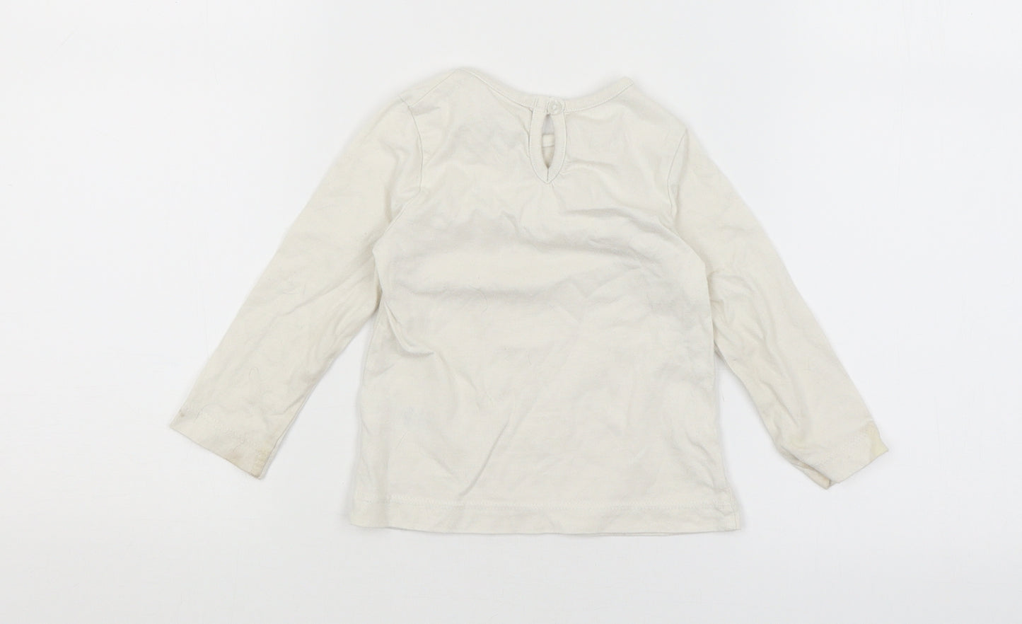 George Baby White   Basic T-Shirt Size 9-12 Months
