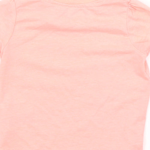 Primark Baby Orange   Basic T-Shirt Size 6-9 Months  - Mini Boss