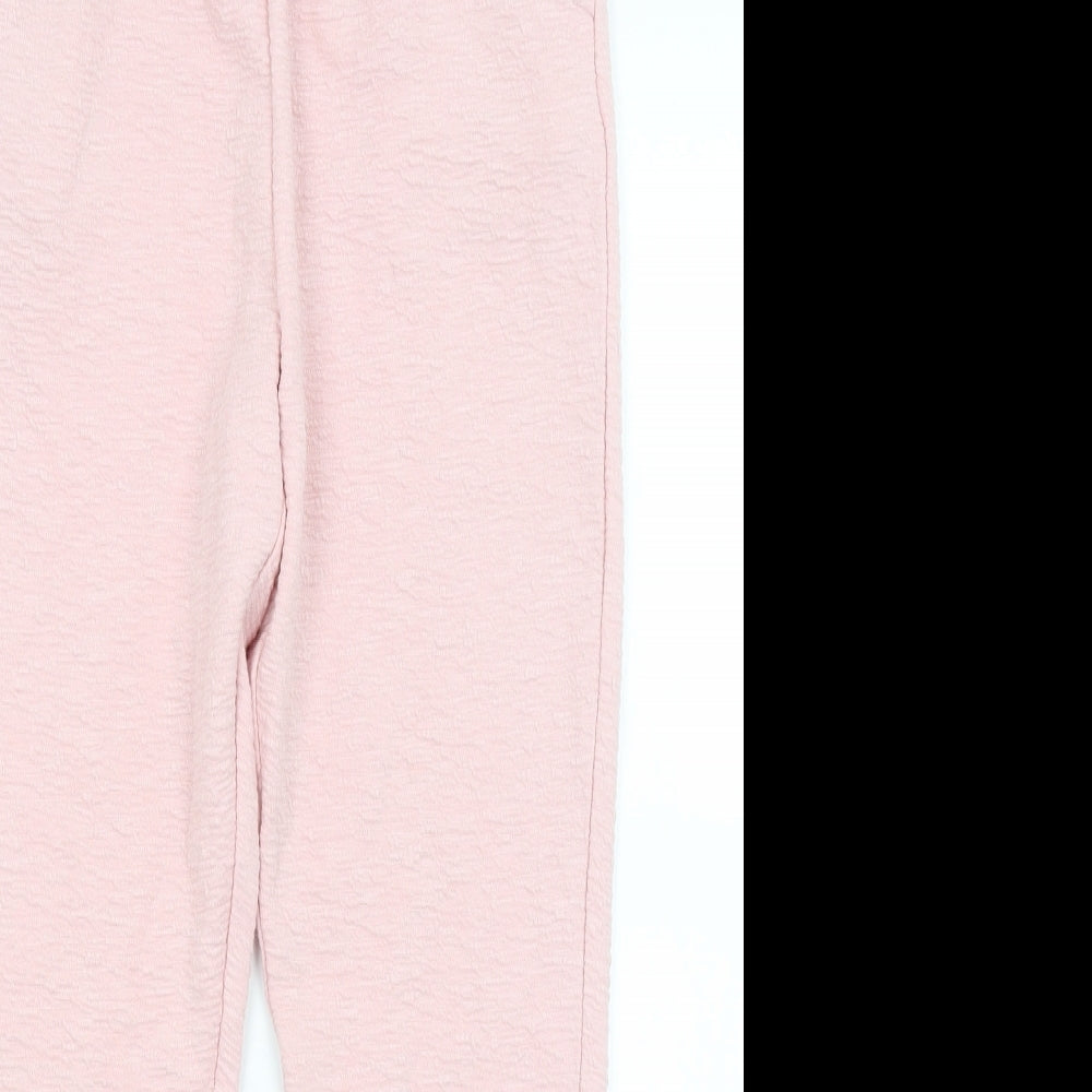 Matalan Girls Pink   Jogger Trousers Size 10 Years