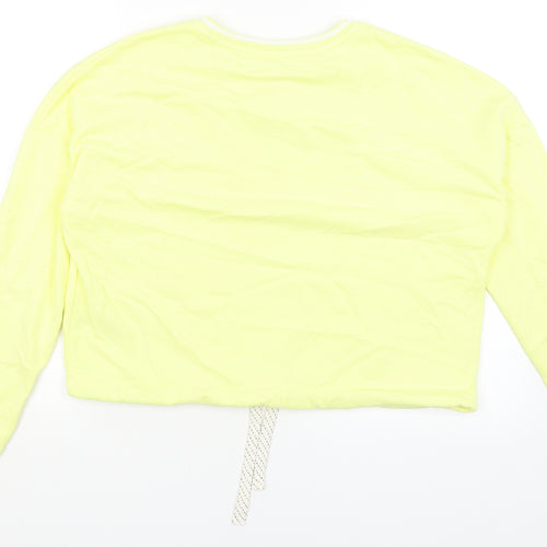 M&S Girls Yellow   Pullover Sweatshirt Size 15-16 Years