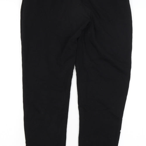H&M Girls Black   Jogger Trousers Size 12-13 Years - Stars