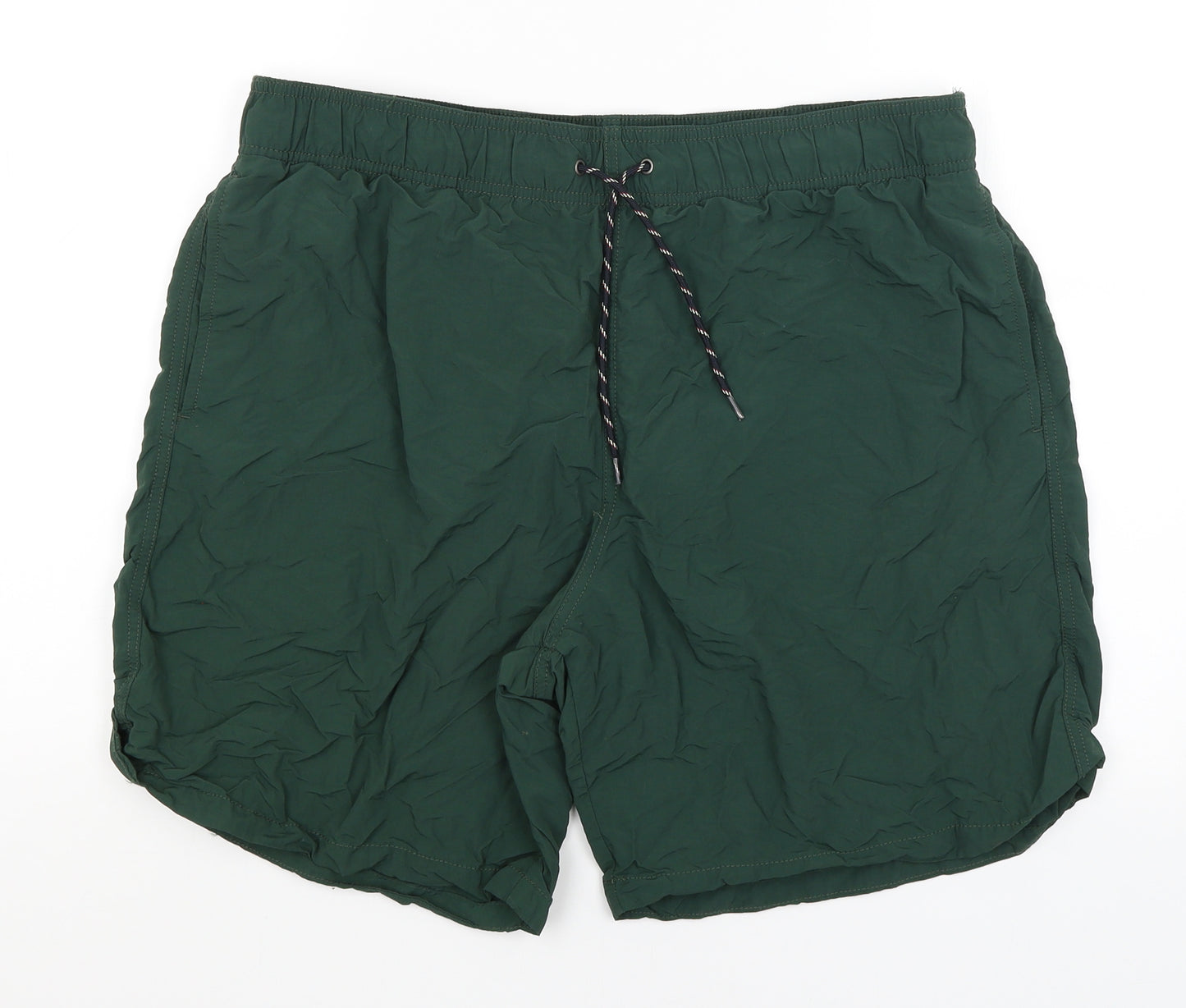 H&M Mens Green   Athletic Shorts Size XL