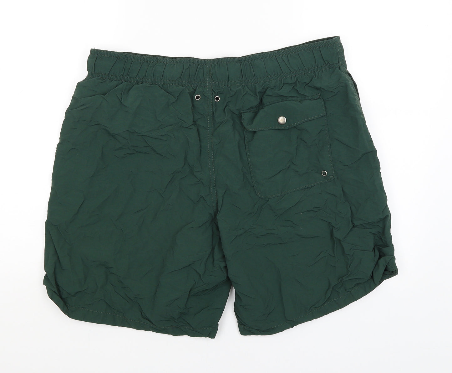 H&M Mens Green   Athletic Shorts Size XL