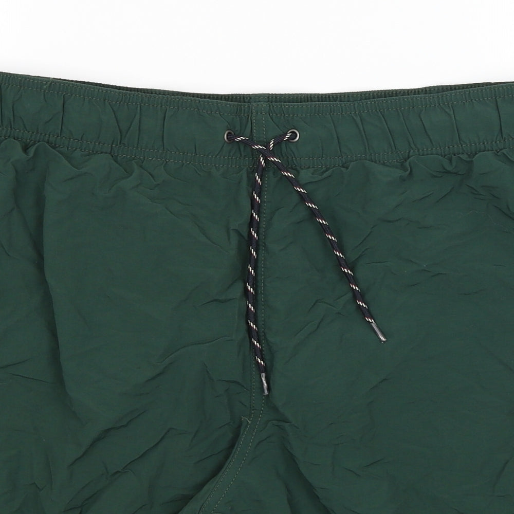 H&M Mens Green   Athletic Shorts Size XL
