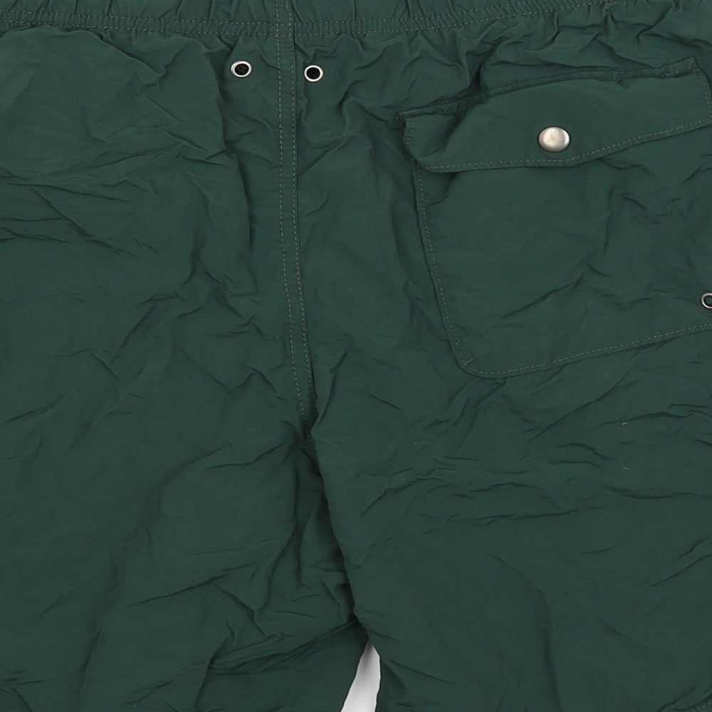 H&M Mens Green   Athletic Shorts Size XL
