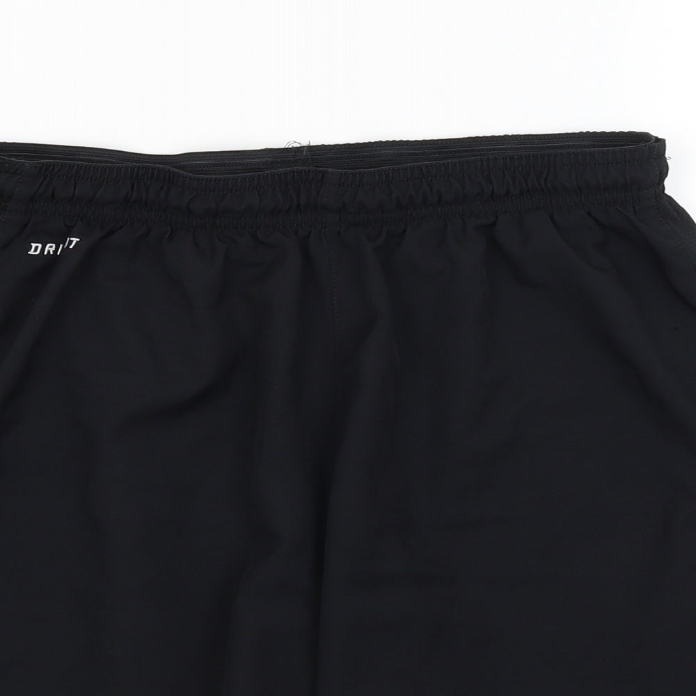Drifit Mens Black   Athletic Shorts Size L
