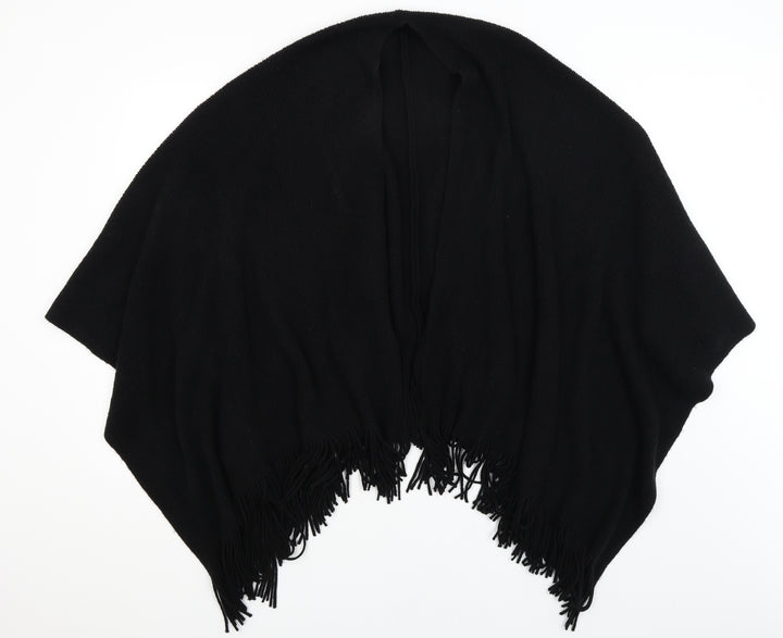 Preworn Womens Black    Shawl/Wrap