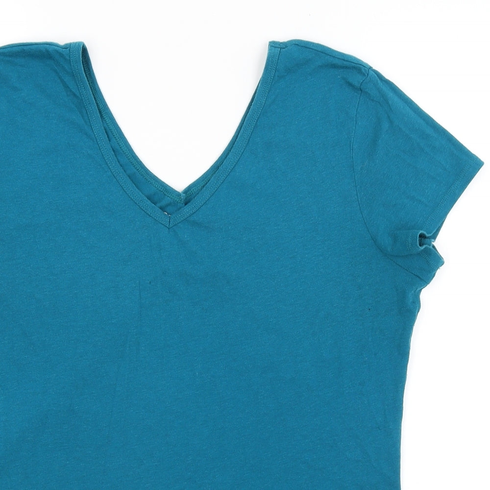 Gap Womens Blue   Basic T-Shirt Size L