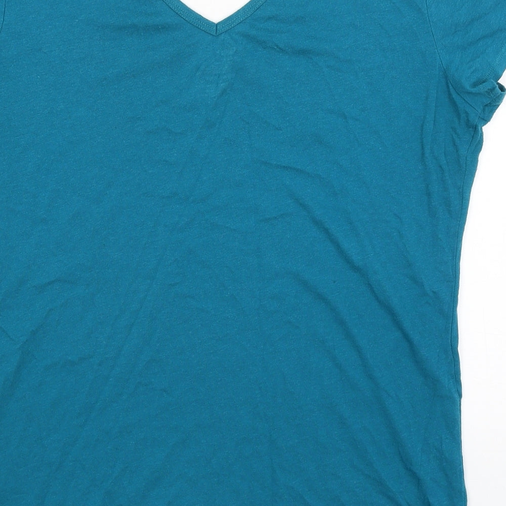 Gap Womens Blue   Basic T-Shirt Size L