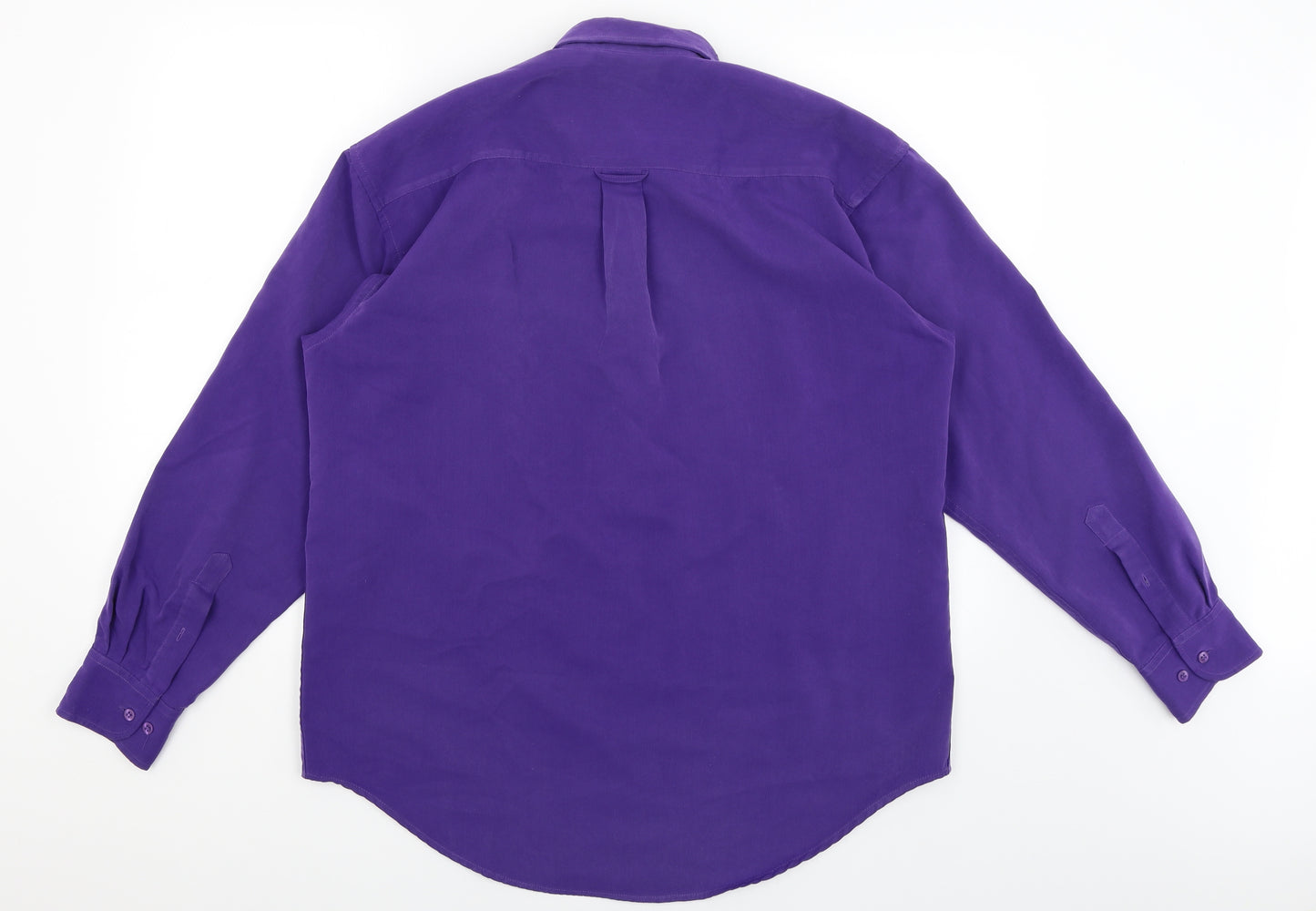 Petroleum Wear Mens Purple    Button-Up Size M