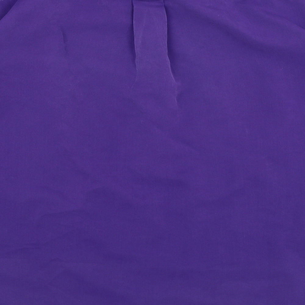 Petroleum Wear Mens Purple    Button-Up Size M