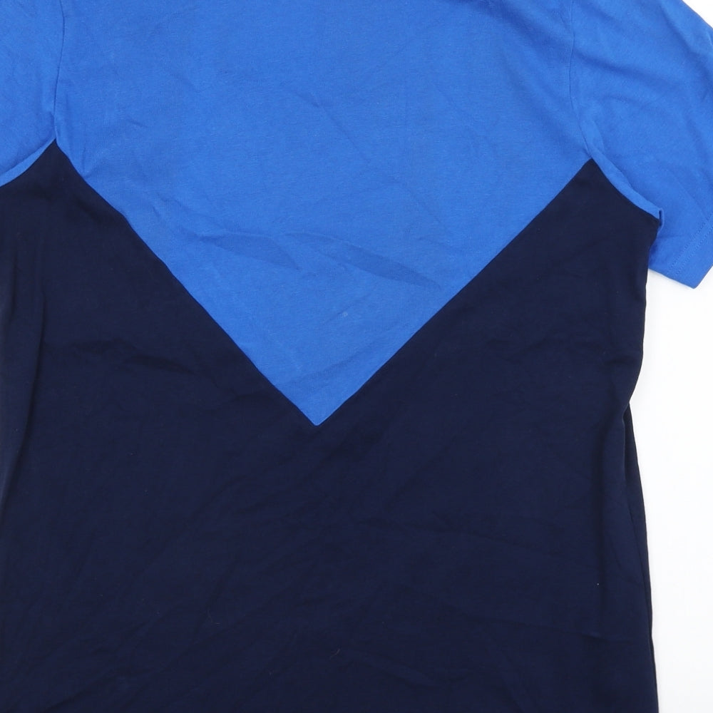 adidas Mens Blue    T-Shirt Size M