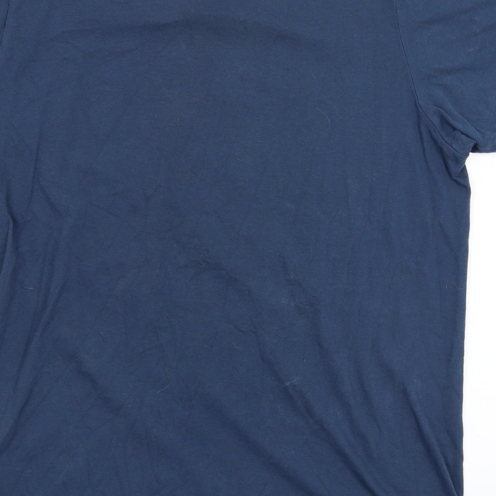 adidas Mens Blue    T-Shirt Size M