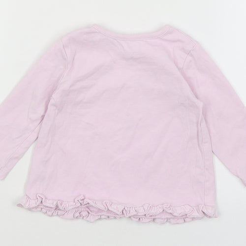 George Baby Purple   Basic T-Shirt Size 3-6 Months  - Auntie's Fave
