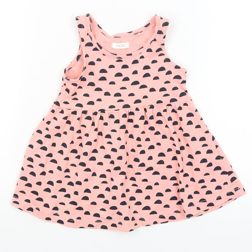 NEXT Baby Pink Spotted  Fit & Flare  Size 3-6 Months